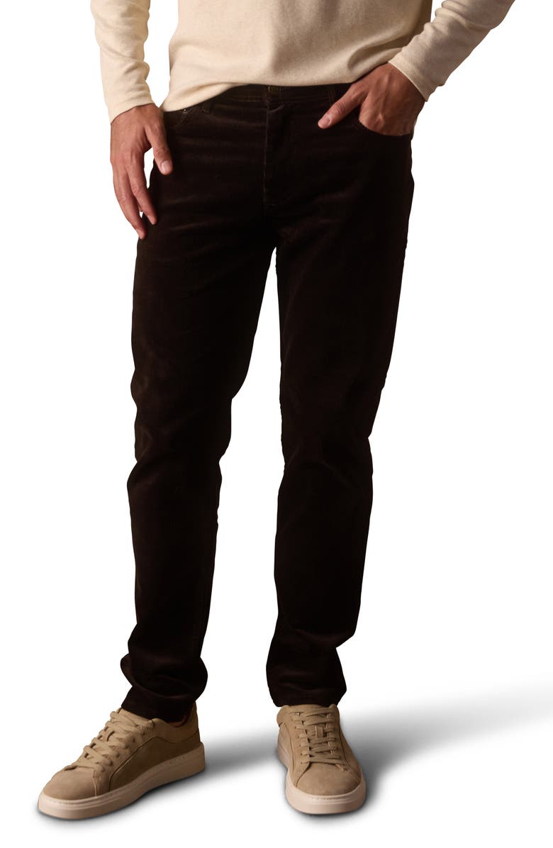 The Normal Brand Stretch Corduroy Five Pocket Pants, Main, color, Dark Brown