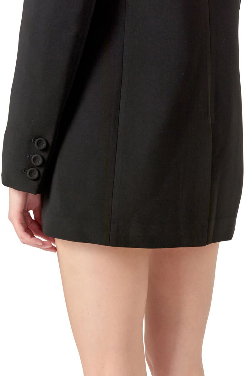 English Factory Timeless Blazer, Alternate, color, Black