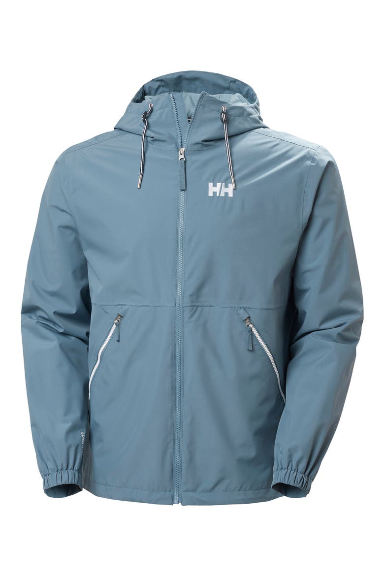 Sandoy Waterproof Rain Jacket, Alternate, color, WASHED NAVY