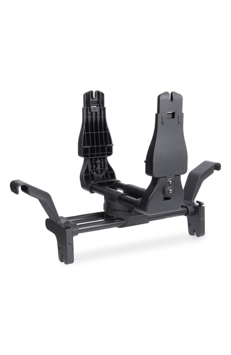 WonderFold L4 Car Seat Adapter, Main, color, Black