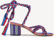 Amambaih Isabela Strappy Cotton Sandals