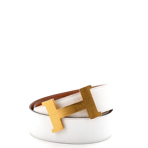Constance Reversible Belt Leather Wide