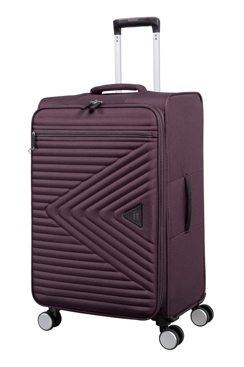 itluggage Expidite 26-Inch Expandable Checked Spinner Suitcase, Main, color, FIG
