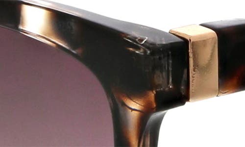 Bcbg Classic Square 54mm Sunglasses In Blush Tort Fade