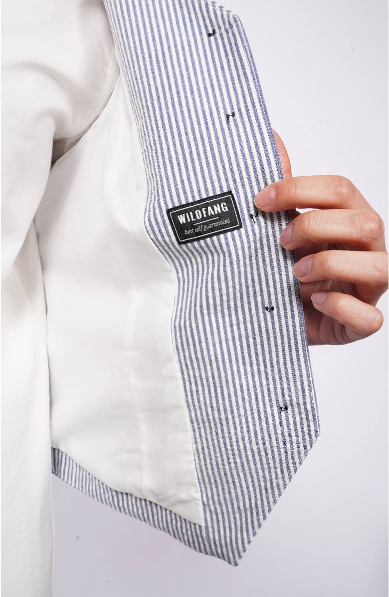 WILDFANG The Empower Seersucker Vest, Alternate, color,