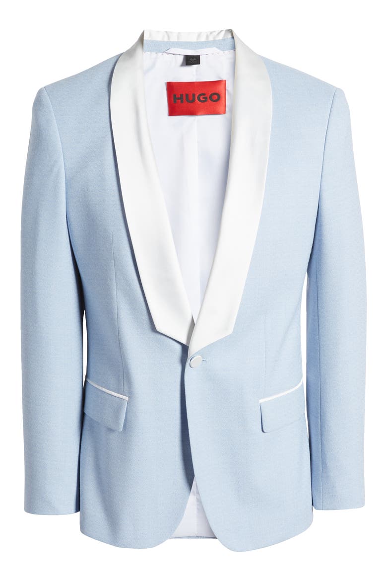 Henry Slim Fit Suit Jacket, Alternate, color, LIGHT BLUE
