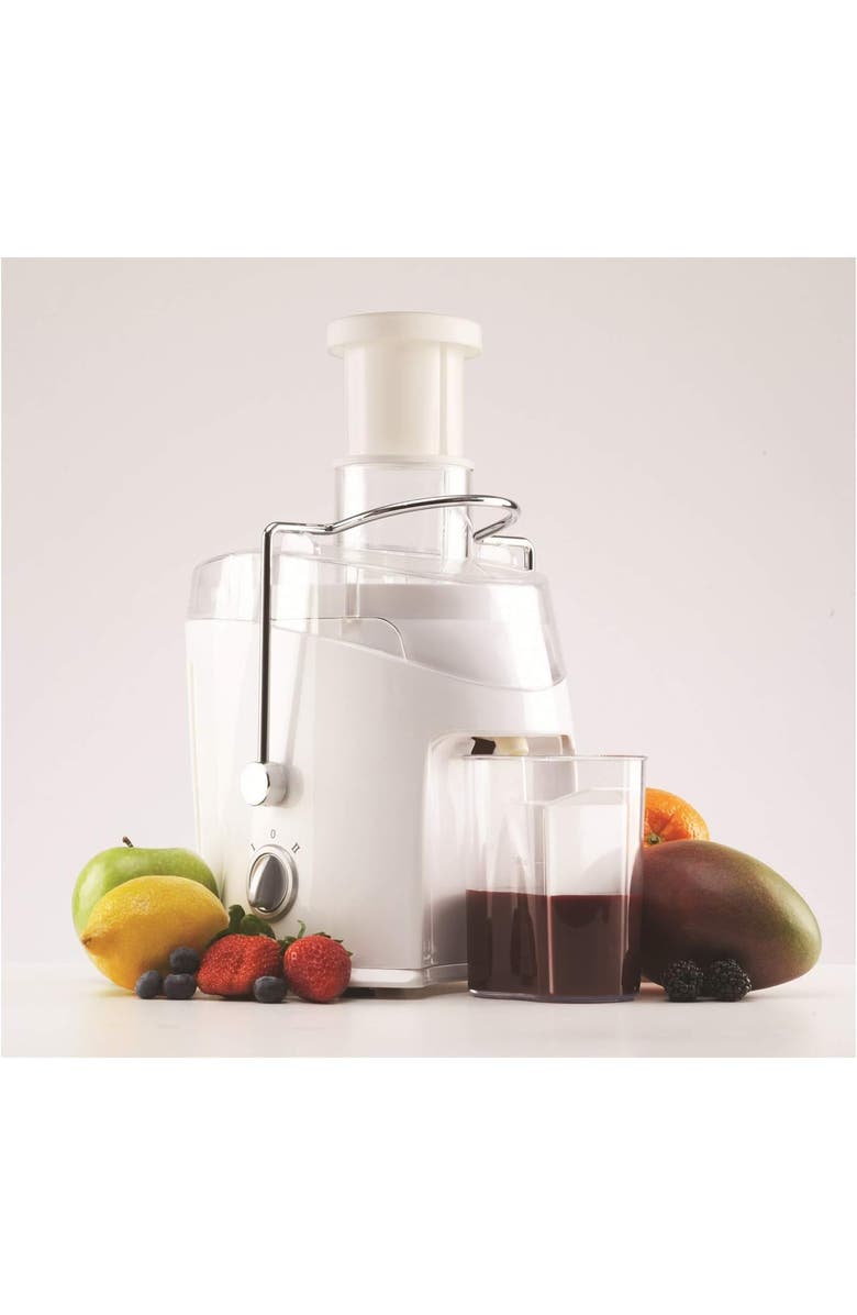 Brentwood 2-Speed Juice Extractor, Alternate, color, White