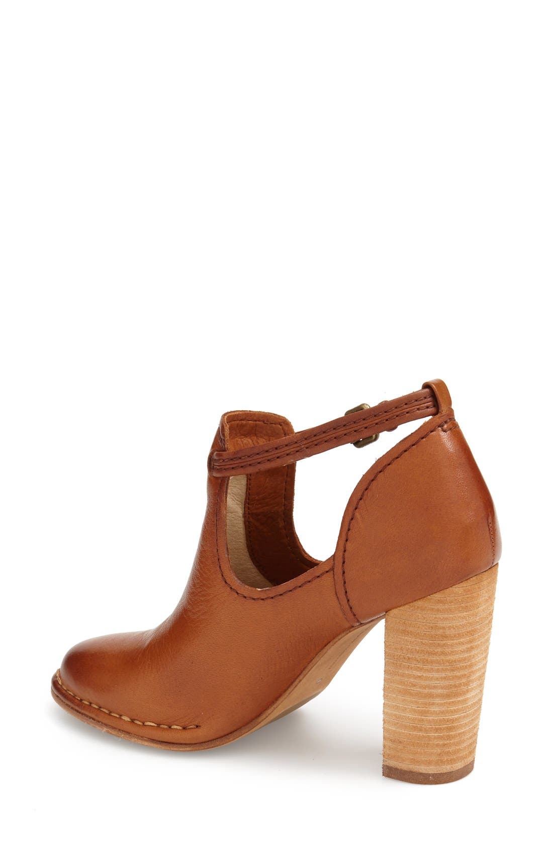 'Margaret' Bootie, Alternate, color, WHISKEY LEATHER