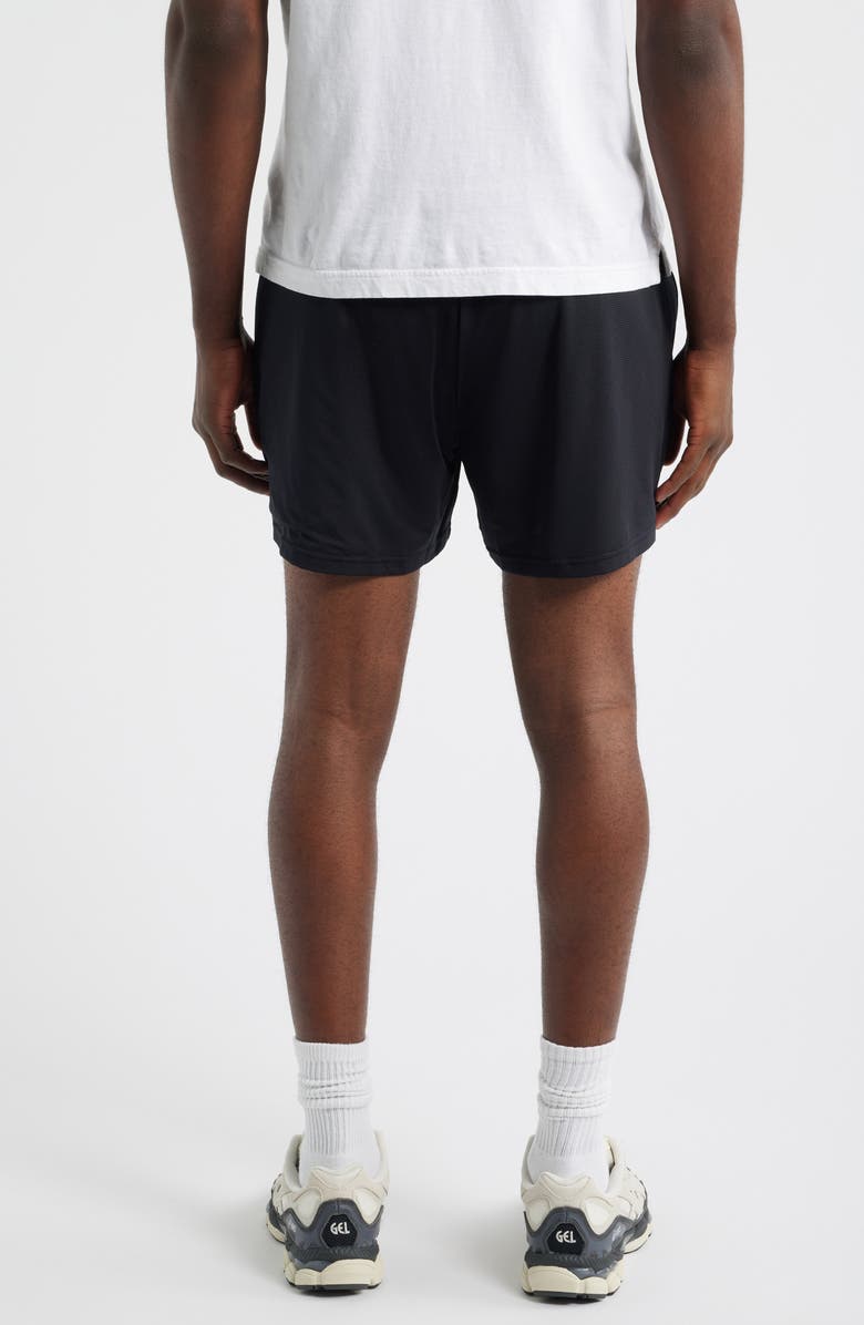 Represent 247 DNA Performance Mesh Shorts, Alternate, color, Jet Black