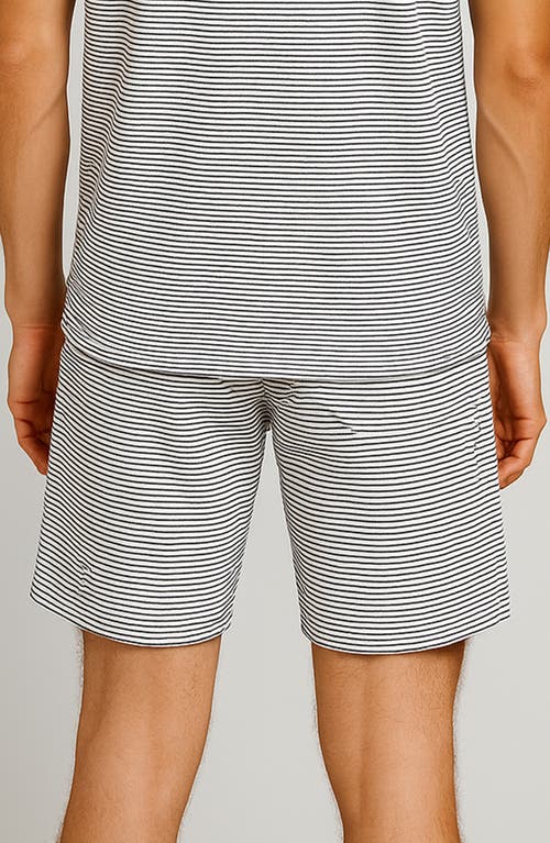 D.rt Vacay Stripe Cotton Terry Shorts In Multi