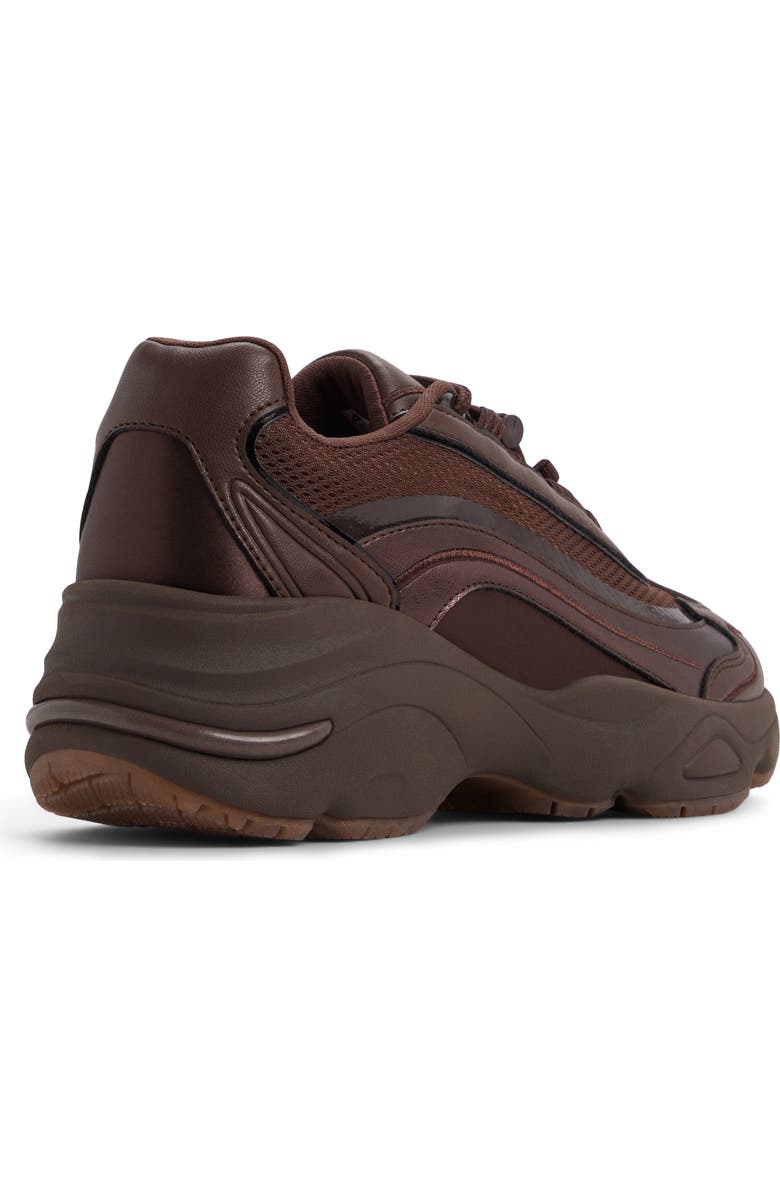 ALDO Kitri Platform Sneaker, Alternate, color, Dark Brown