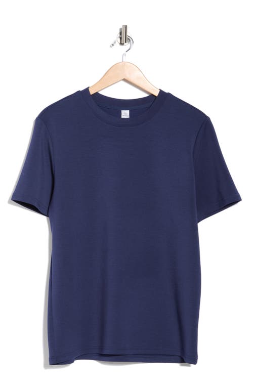 90 Degree By Reflex Carter Scuba T-shirt In Blue