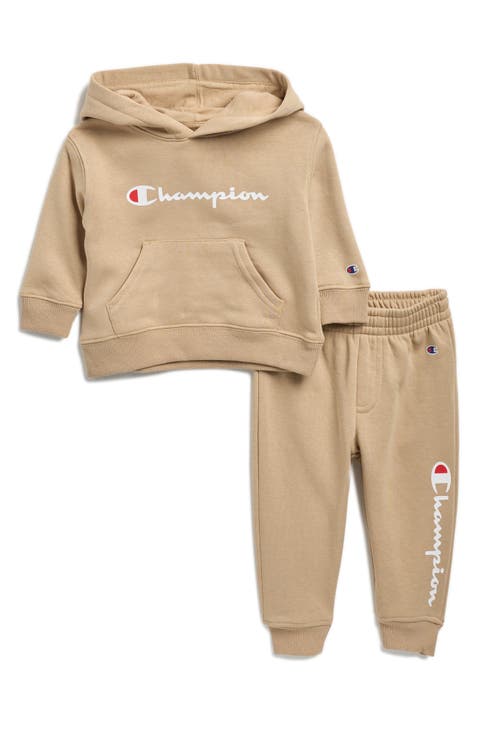 Logo Print Hoodie & Joggers Set (Baby)