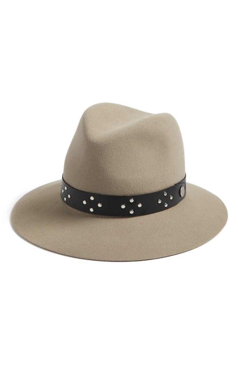 rag & bone Floppy Brim Wool Felt Fedora, Main, color, 