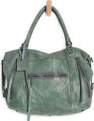 Free People We The Free Emerson Lambskin Leather Tote