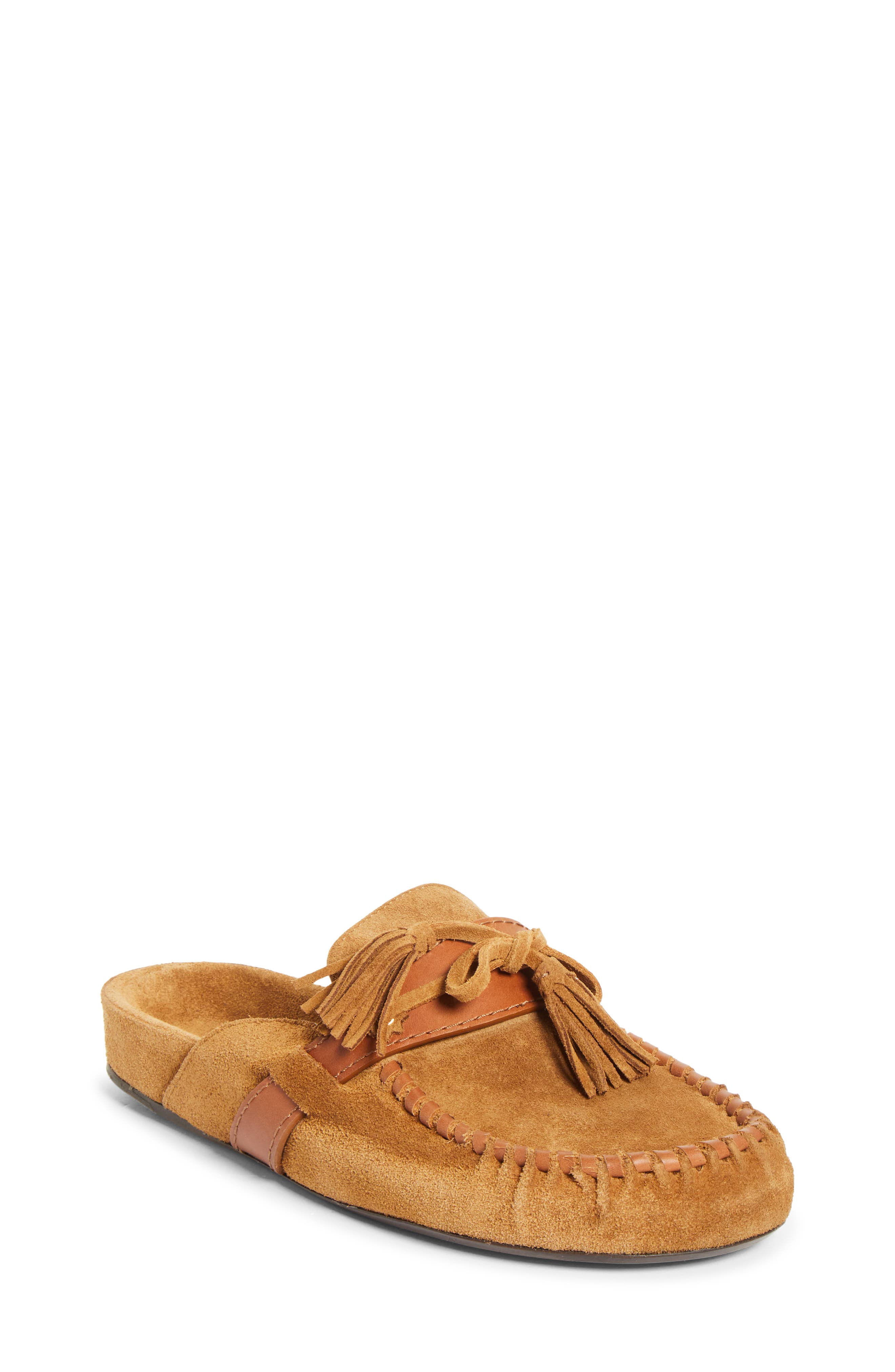 Malvin Moc Toe Mule, Main, color, 50CO COGNAC