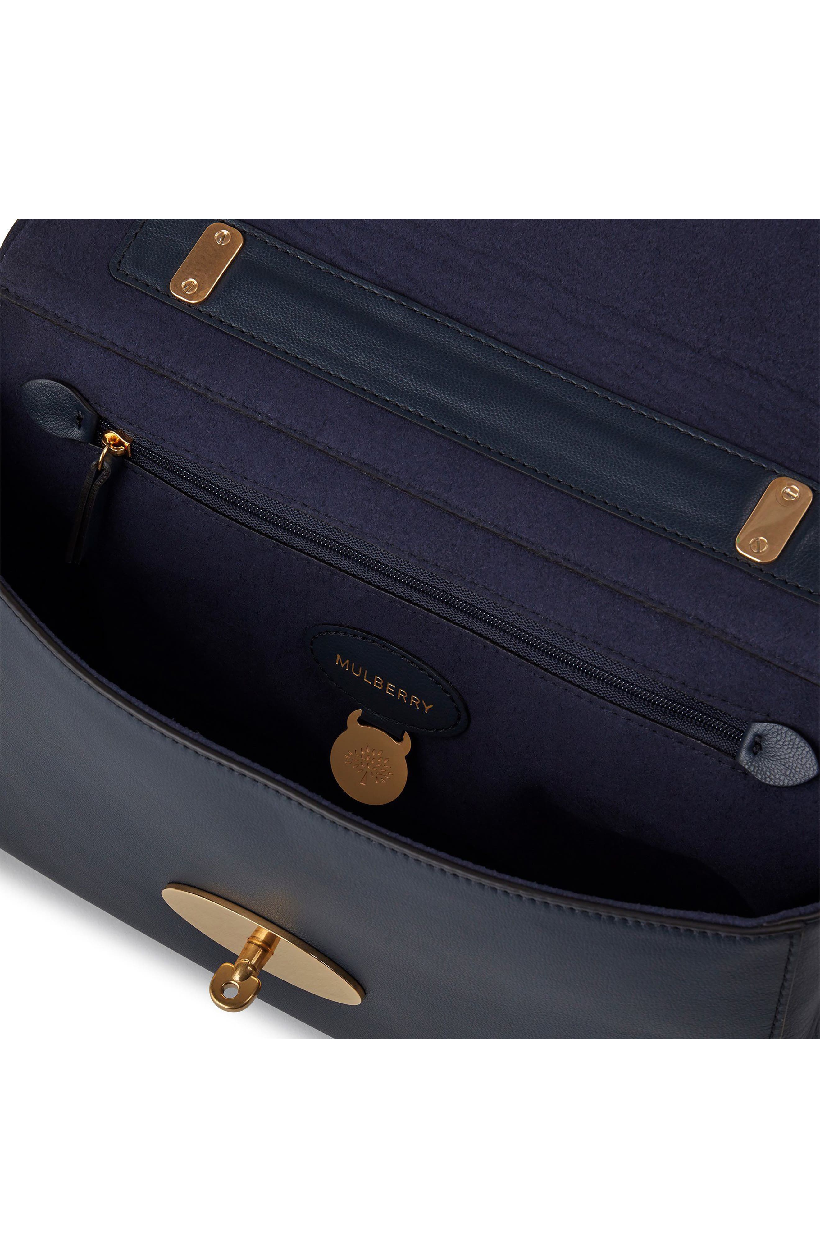 Mulberry Medium Lily Leather Bag, Alternate, color, 