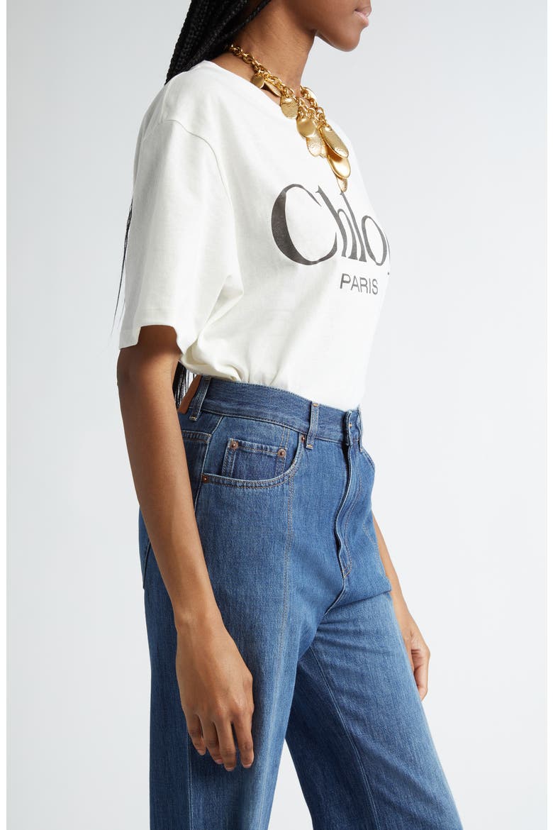Oversize Logo Graphic T-Shirt, Alternate, color, WHITE