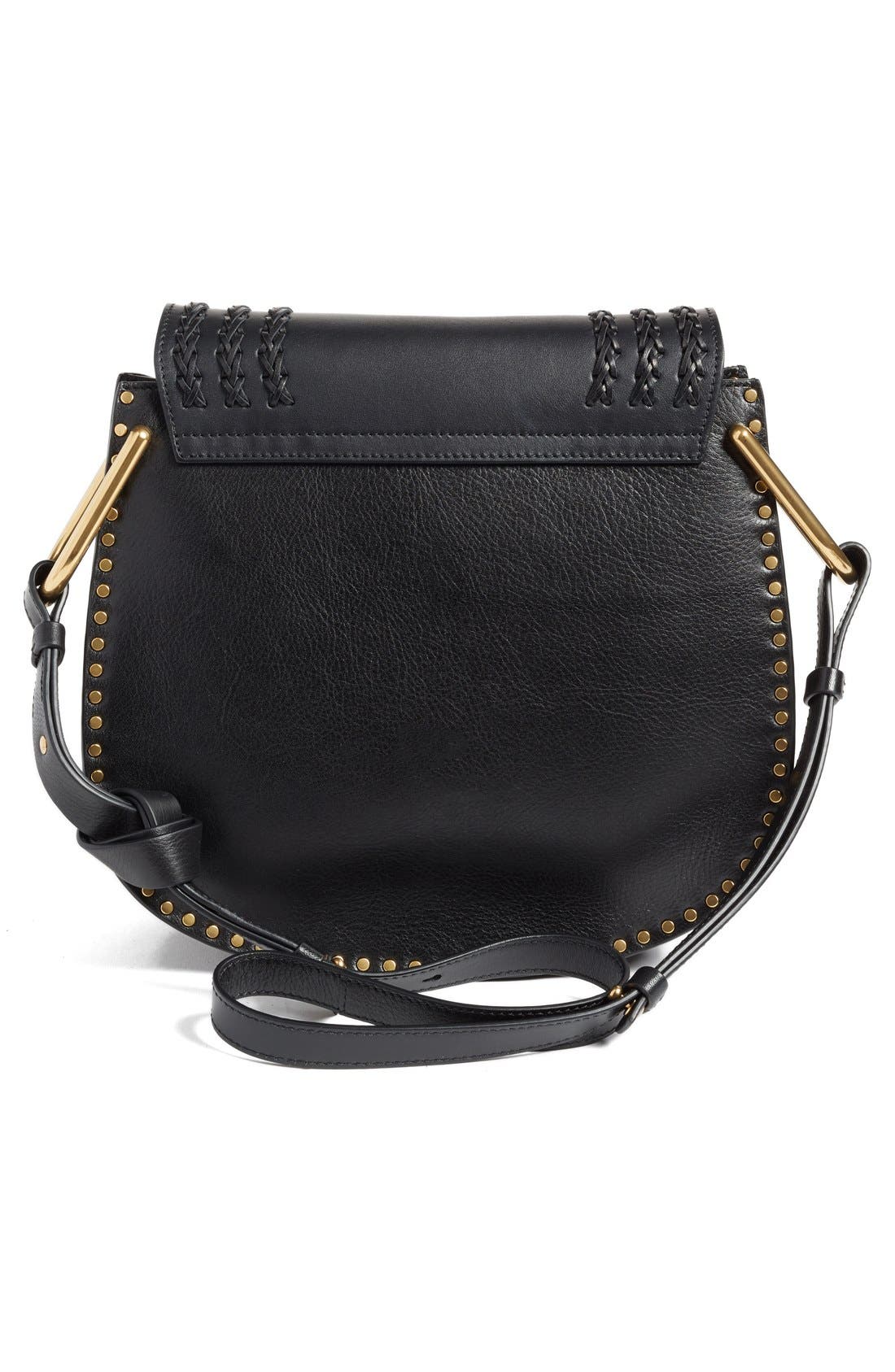 Chloé 'Medium Hudson' Tassel Leather Shoulder Bag, Alternate, color, 