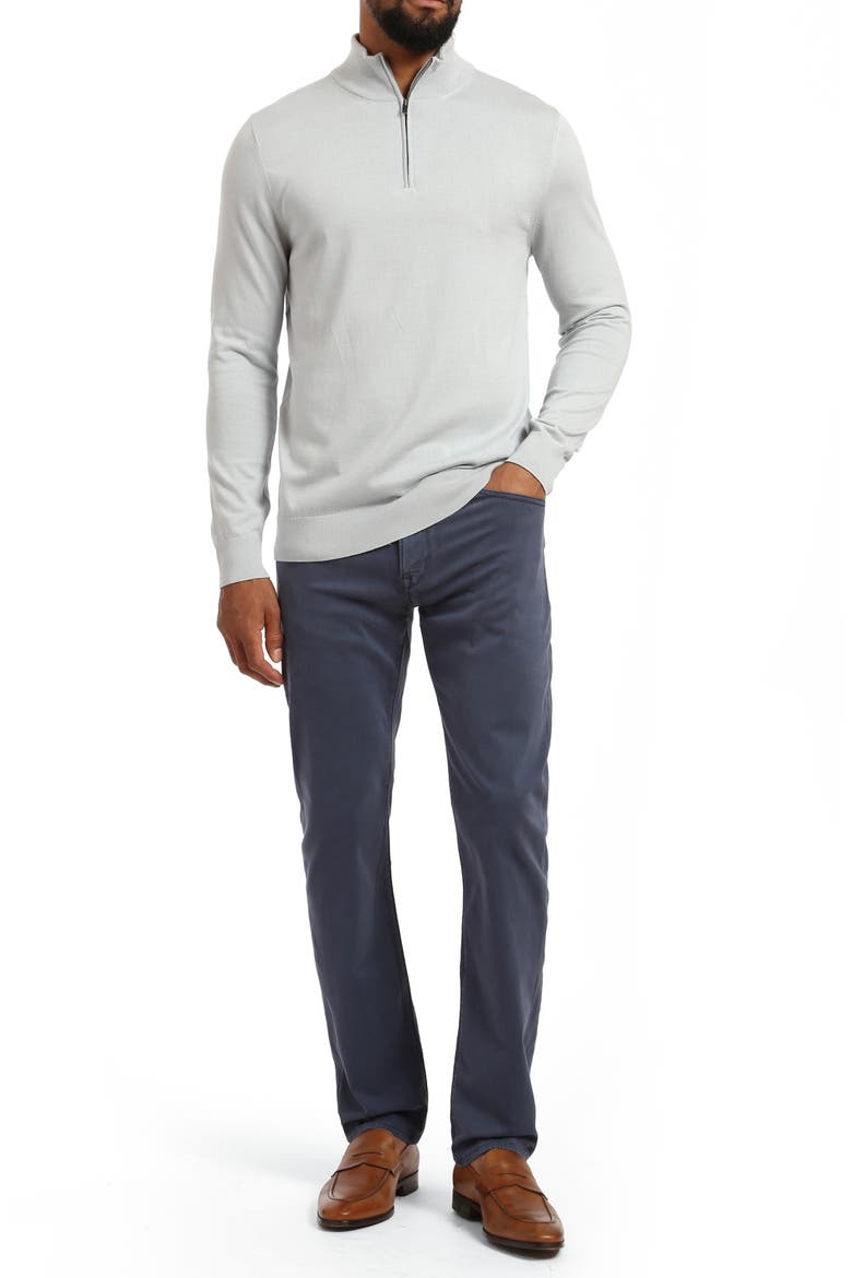 Charisma Five Pocket Stretch Twill Pants, Alternate, color, DARK DENIM TWILL