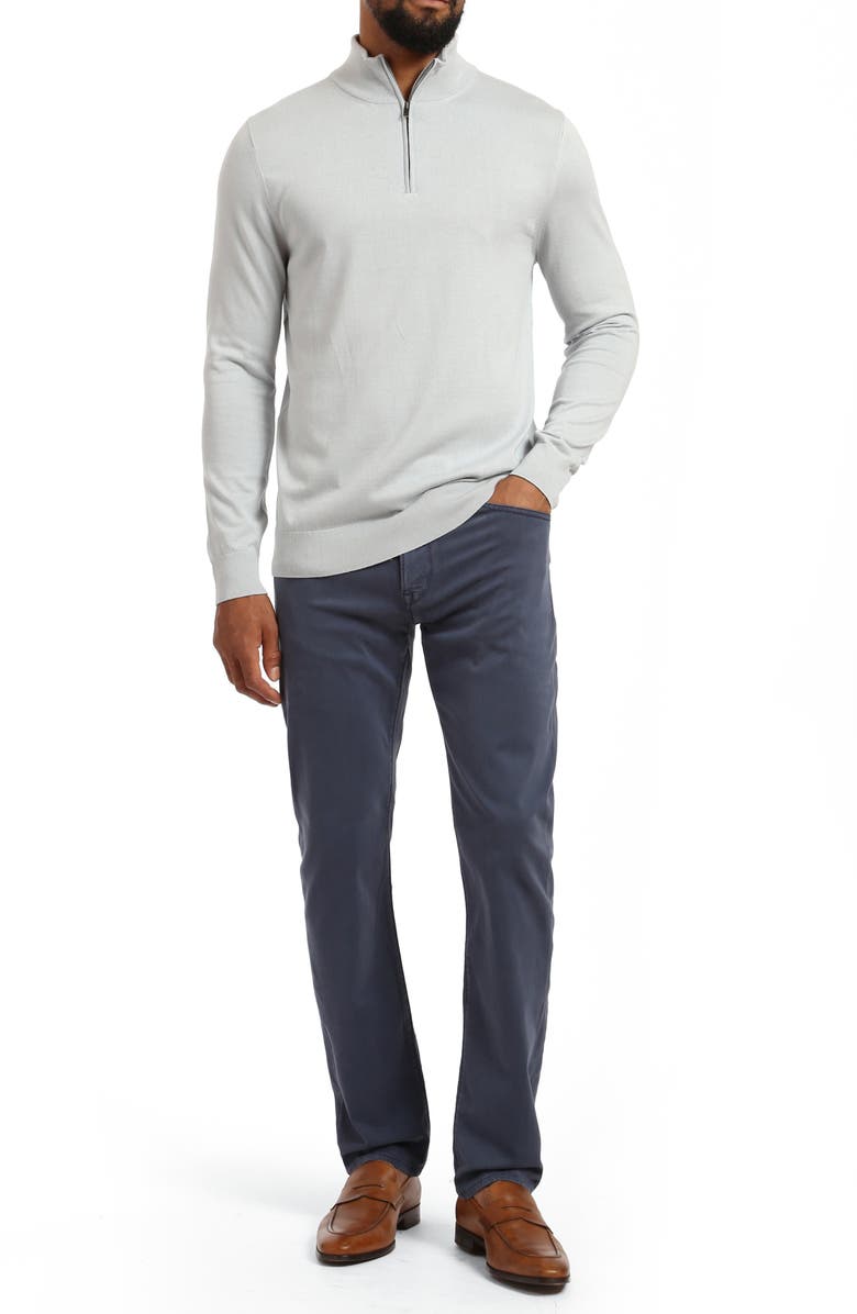 34 Heritage Charisma Five Pocket Stretch Twill Pants, Alternate, color, Dark Denim Twill