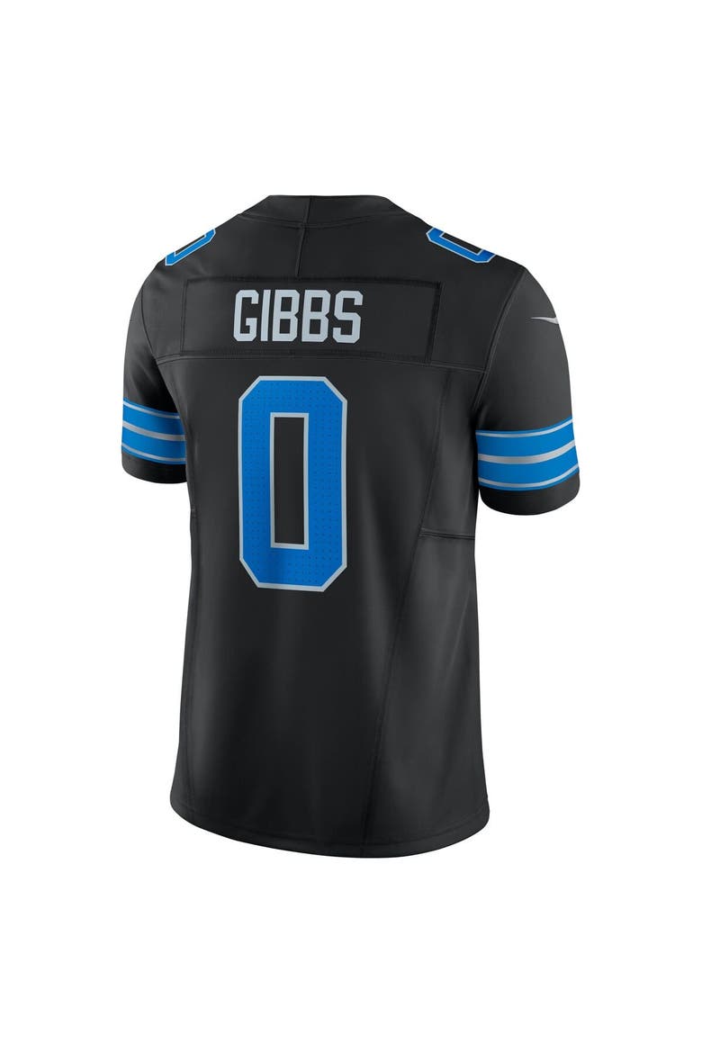 Men's Nike Jahmyr Gibbs Black Detroit Lions 2nd Alternate Vapor F.U.S.E. Limited Jersey, Alternate, color, Black