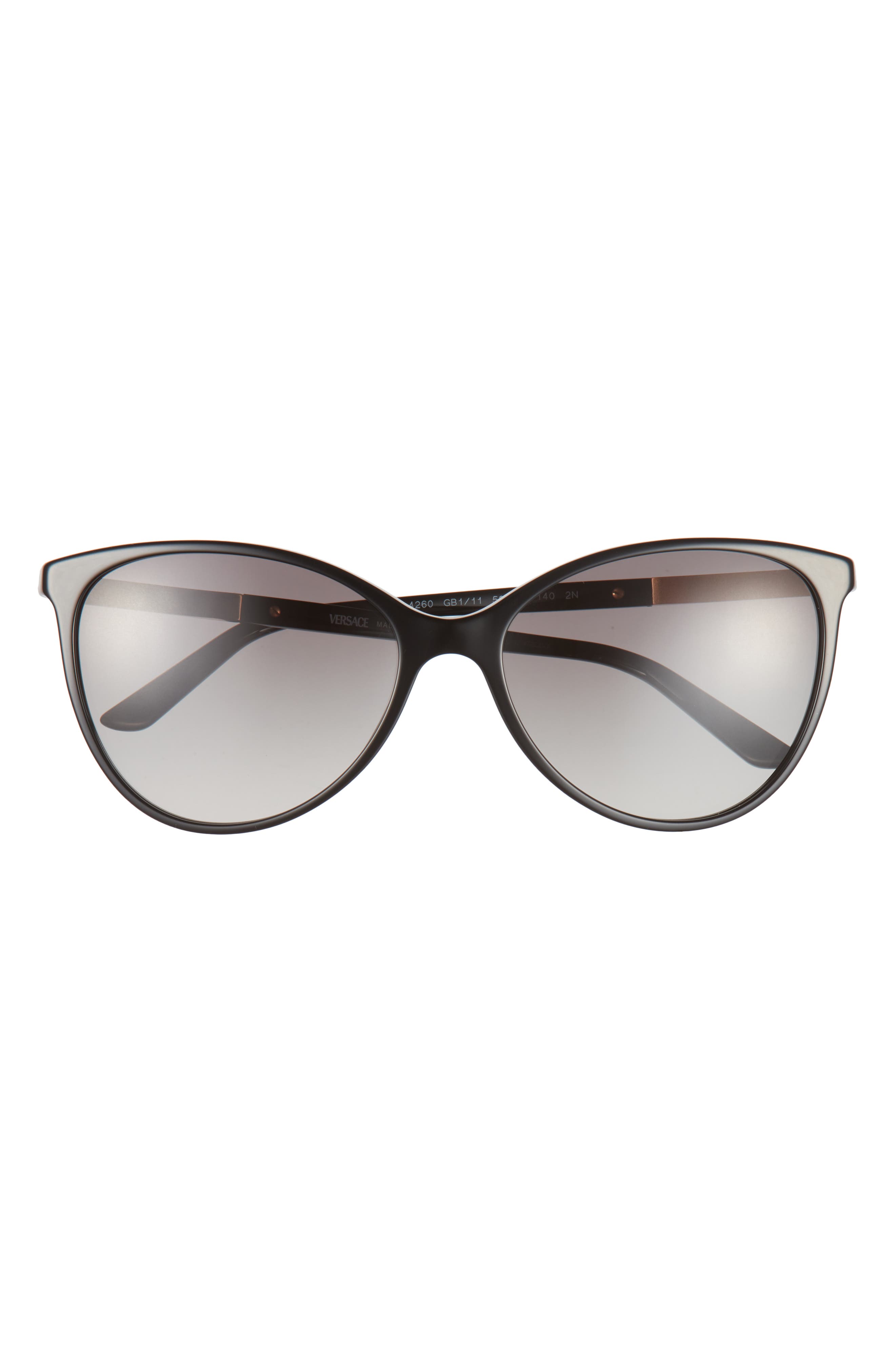 Versace 58mm Round Sunglasses