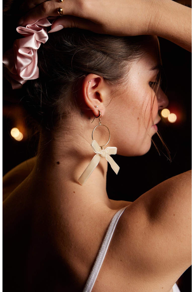 Claras Statement Earrings, Alternate, color, Cream