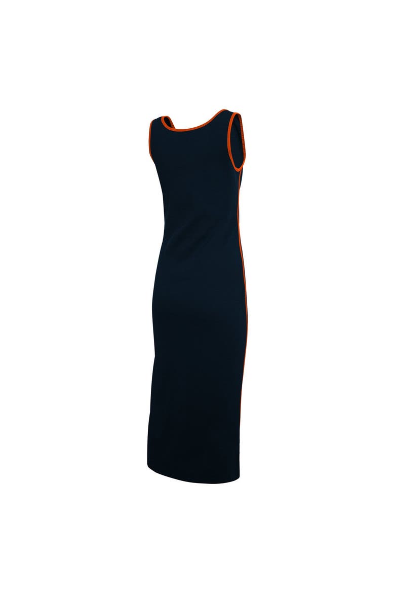 Women's WEAR by Erin Andrews  Navy Chicago Bears Ribbed Tank Dress, Alternate, color, Navy