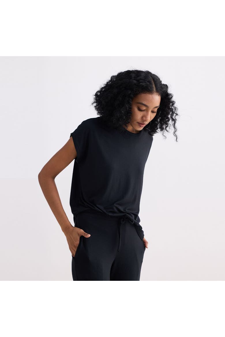Relaxed Everyday Tee, Alternate, color, Black