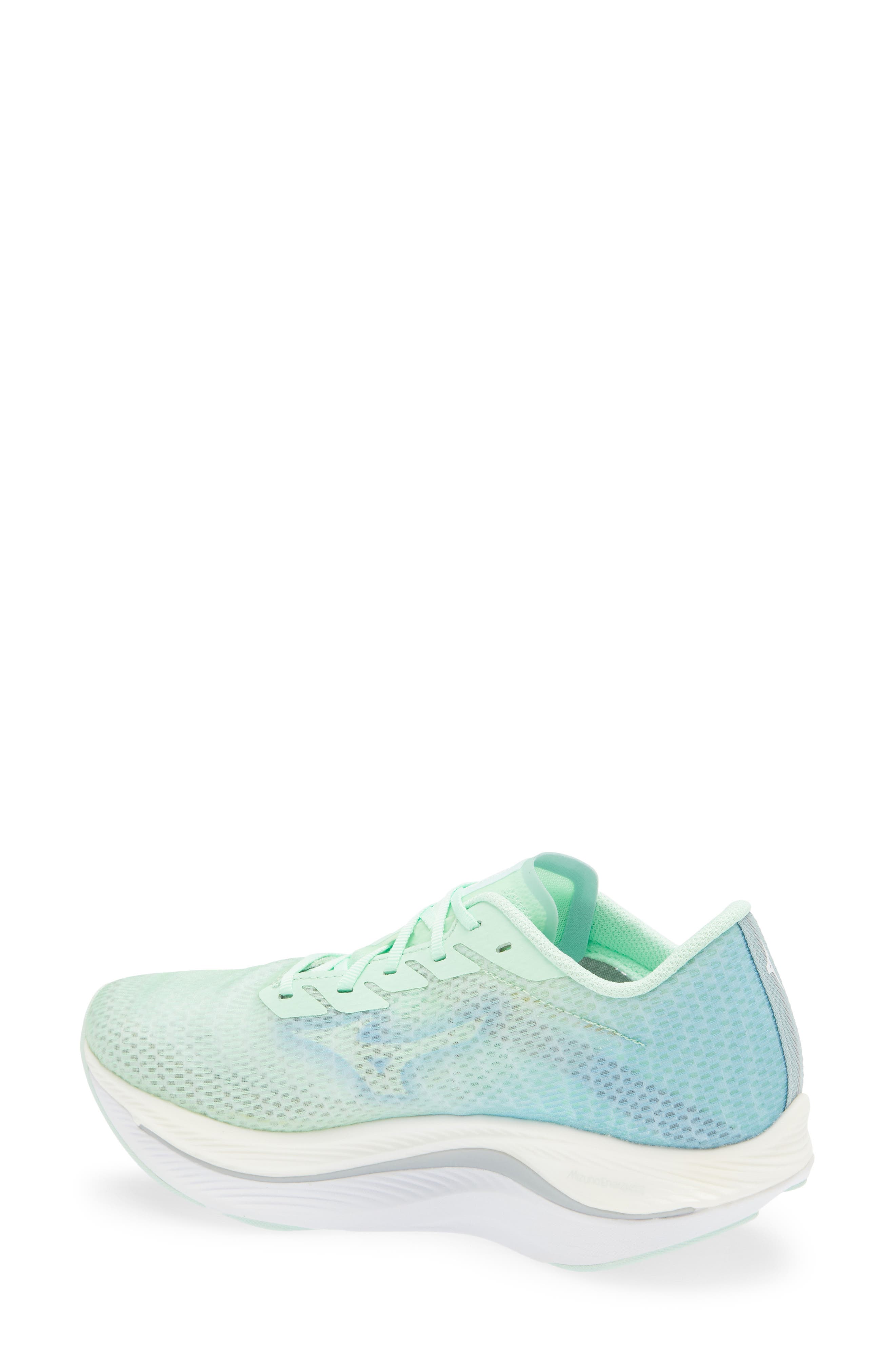 Mizuno Wave Rebellion Flash 2 Running Shoe, Alternate, color, Neo Mint-White