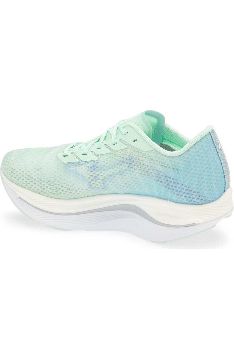 Mizuno Wave Rebellion Flash 2 Running Shoe, Alternate, color, Neo Mint-White