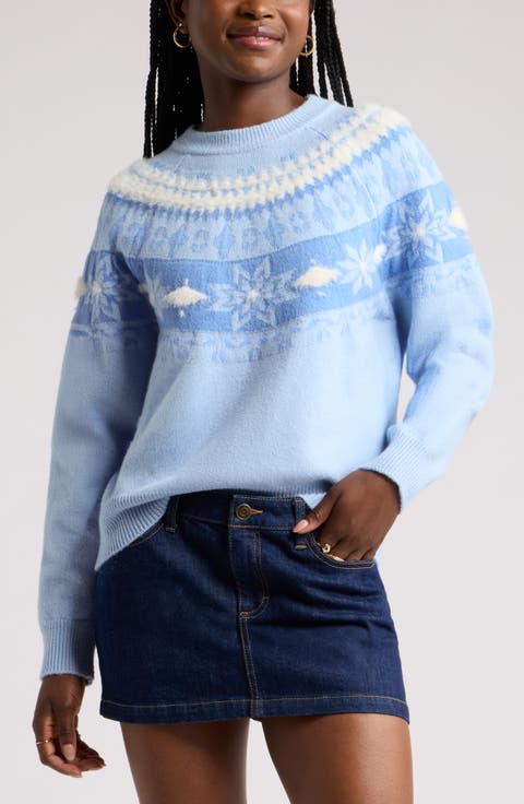 Fair Isle Crewneck Sweater