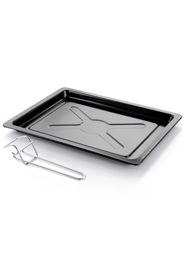 Toaster Oven and Broiler with Dual Burners, Alternate, color, Black