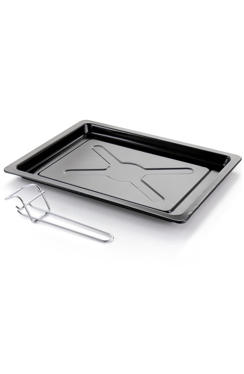 Better Chef Chef Central Toaster Oven and Broiler with Dual Solid Element Burners, Alternate, color, Black