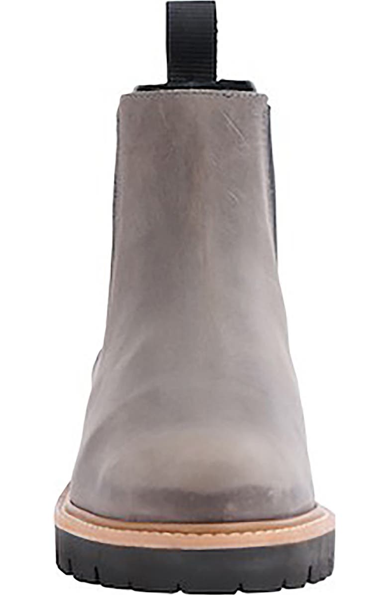 Nisolo Go-To Lug 2.0 Chelsea Boot, Alternate, color, Grey