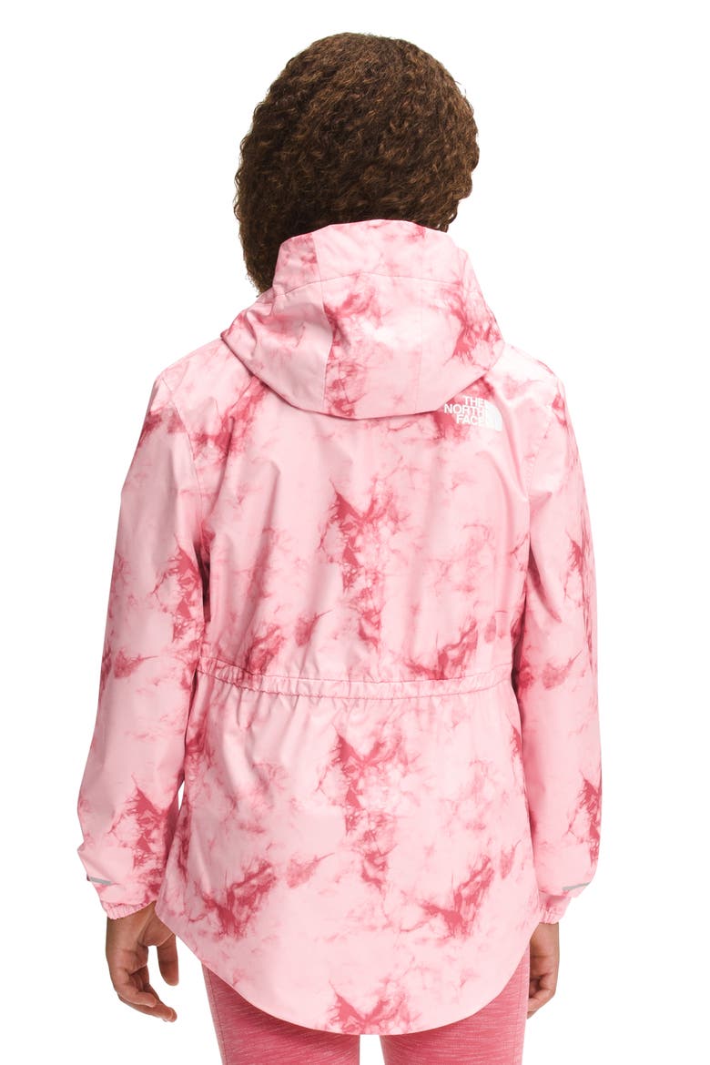 Kids' Antora Hooded Rain Jacket, Alternate, color, SLATE ROSE DYE