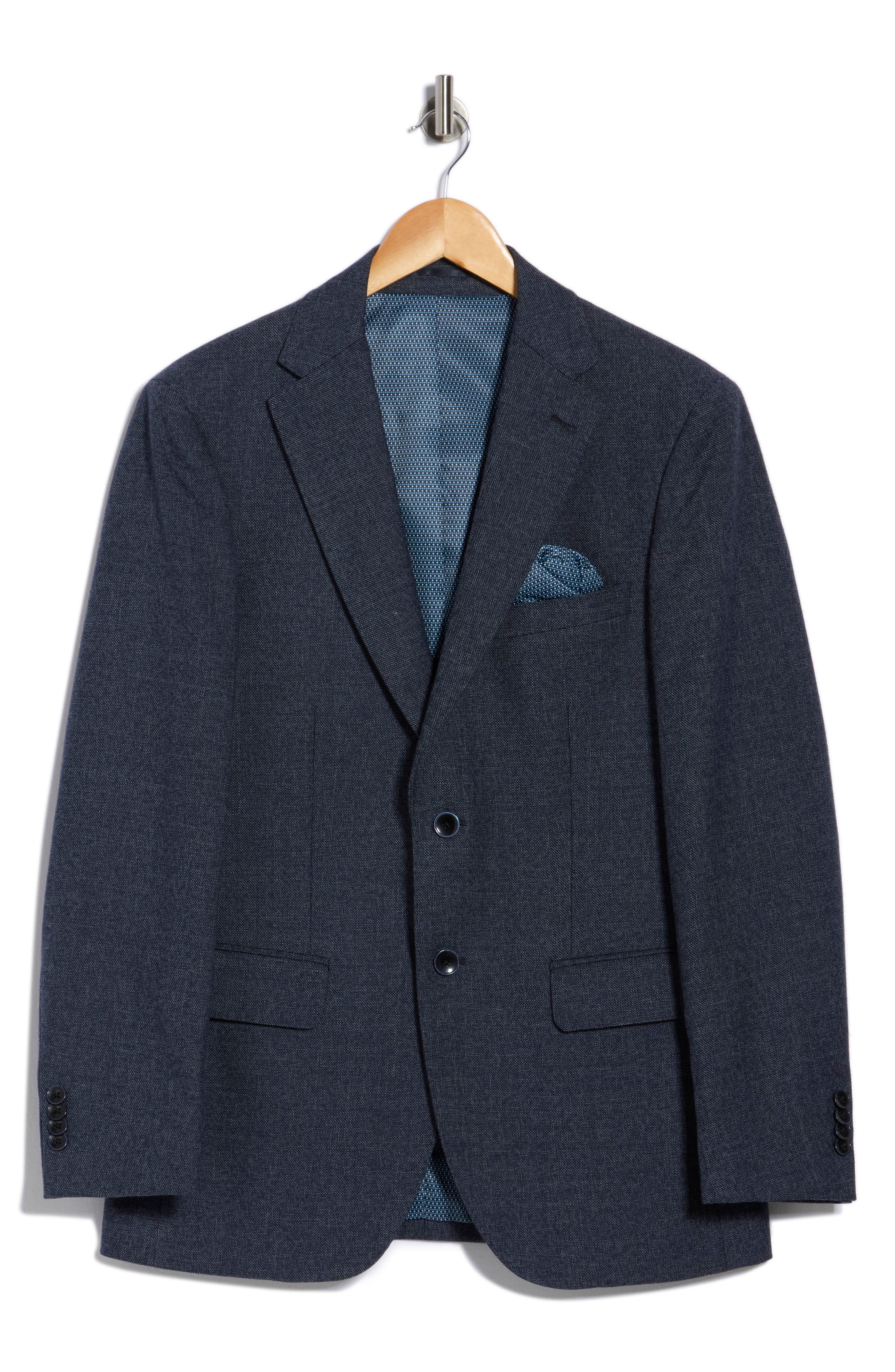 Duchamp Slim Fit Stretch Knit Sport Coat