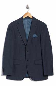 Duchamp Slim Fit Stretch Knit Sport Coat
