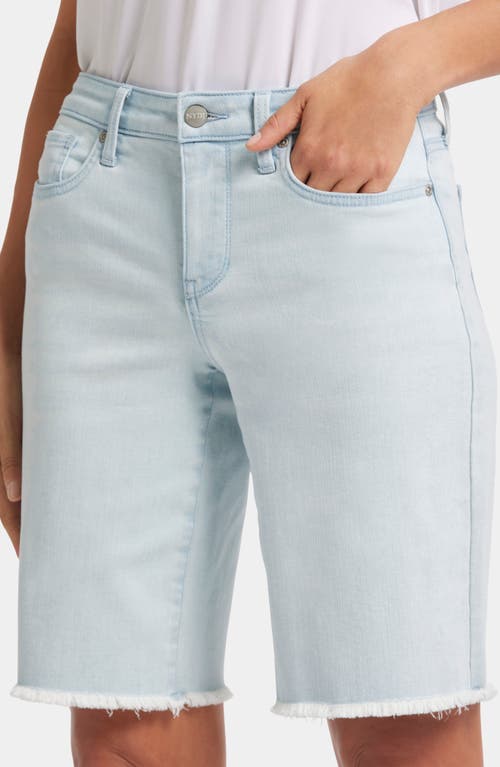 Nydj Lilly Boyfriend Denim Shorts In Glacier Frost In Glacier Frost