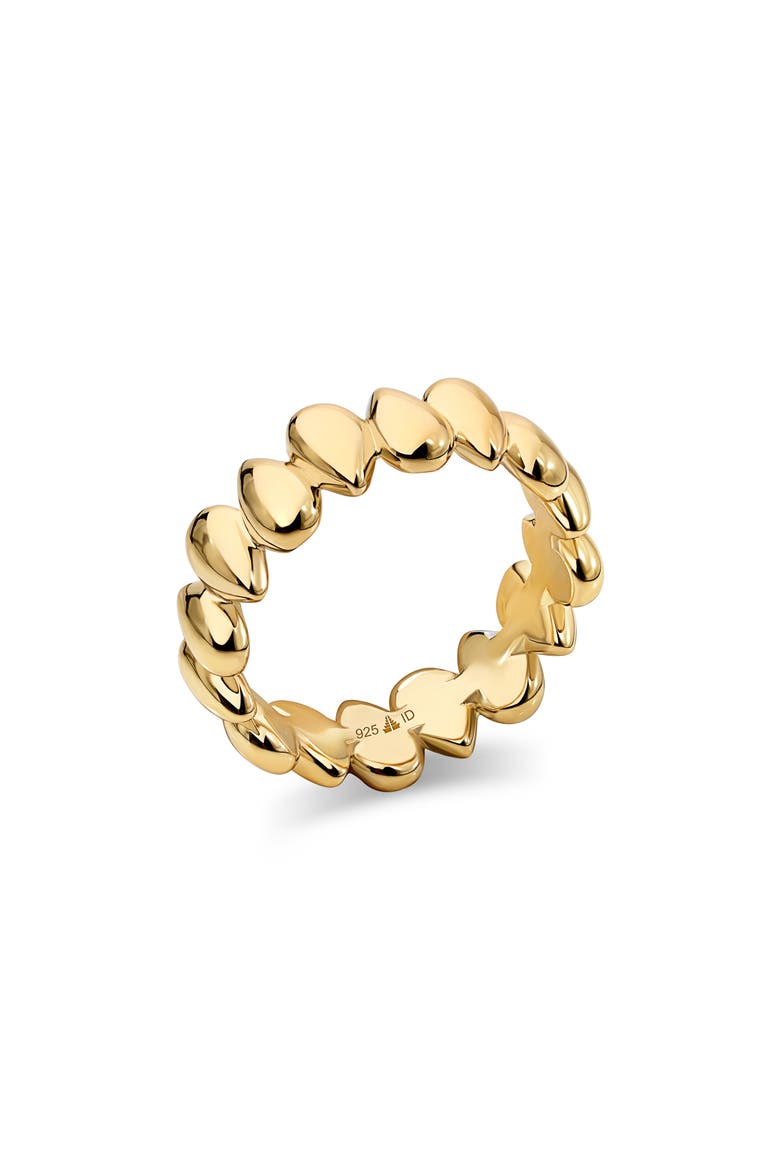 Puffy Teardrop Band Ring, Alternate, color, GOLD
