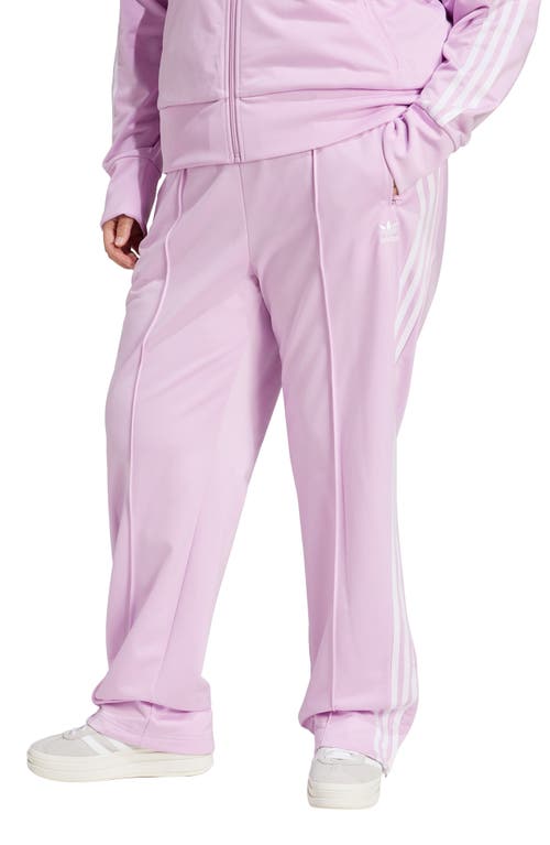 Adidas Originals Lifestyle Firebird Recycled Polyester Track Pants In Light Orchid