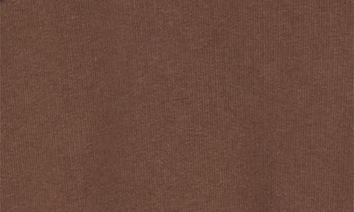 Sporty And Rich Logo-embroidered Sweatshirt In Brown