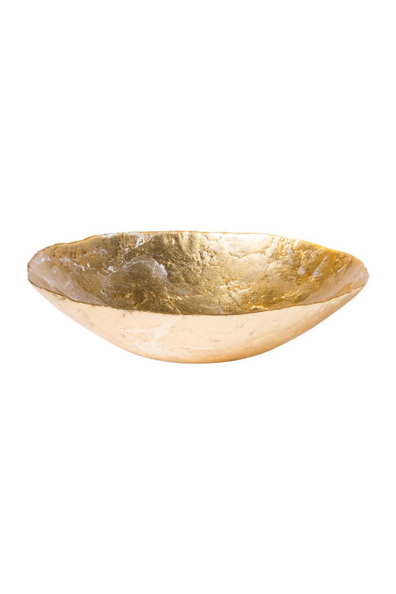 Moon Glass Bowl, Alternate, color, GOLD