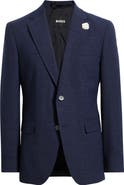BOSS Hutson Slim Fit Wool Blend Sport Coat