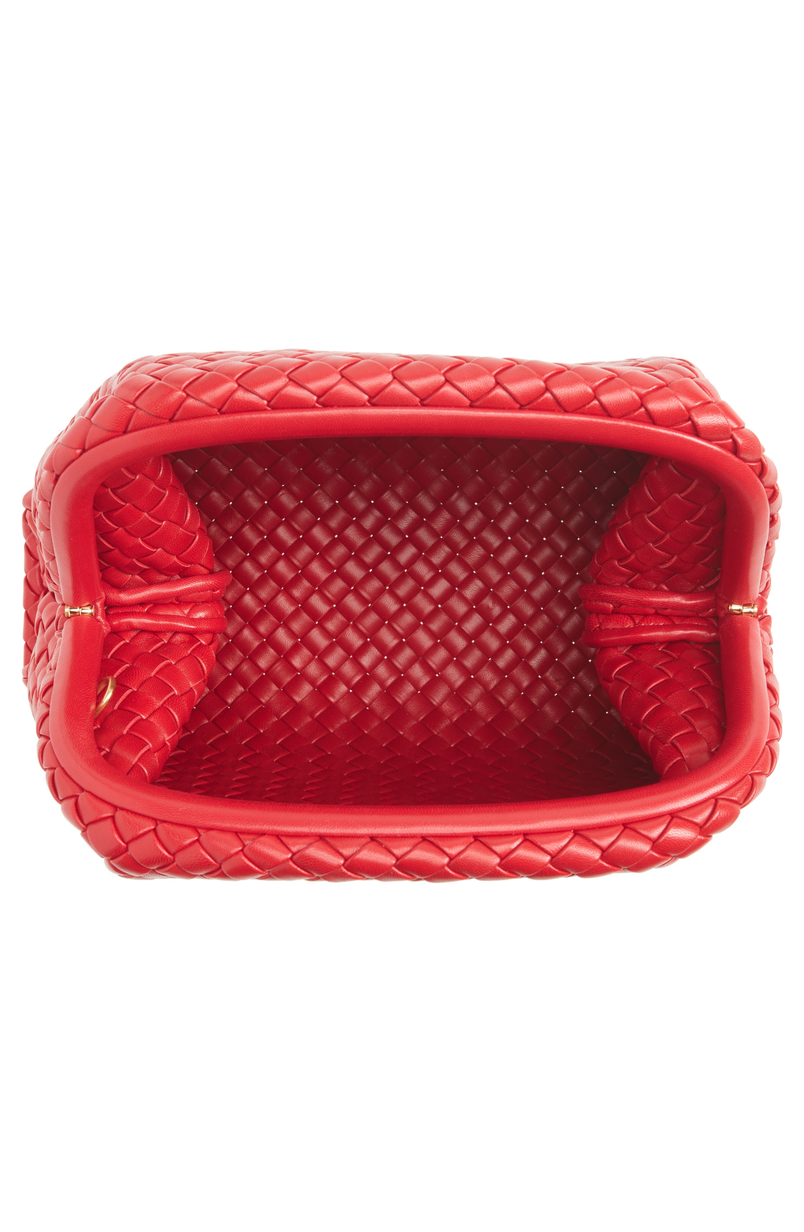 Bottega Veneta The Pouch Padded Intrecciato Leather Clutch, Alternate, color, 