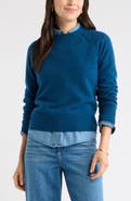 Caslon® Wool & Cashmere Raglan Sweater