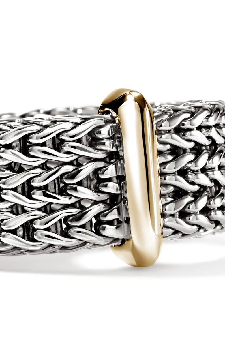 John Hardy Icon Ring, Alternate, color, Silver And Gold