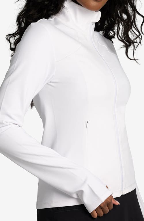 Lole Step Up Jacket In White