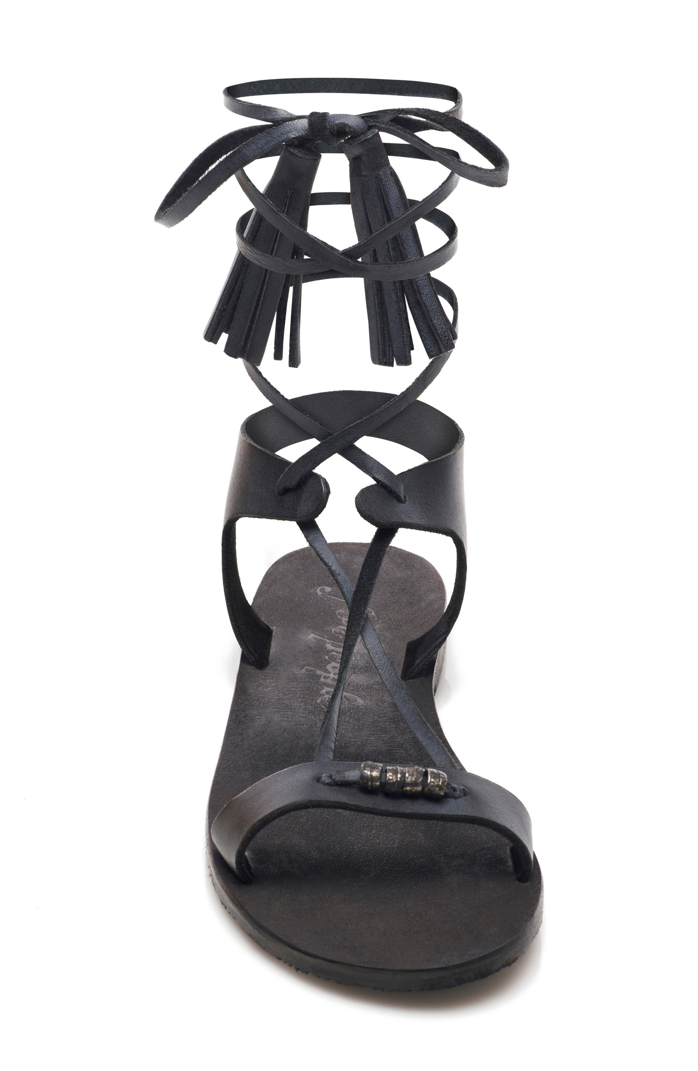 Free People Bryn Barr Wrap Sandal, Alternate, color, 